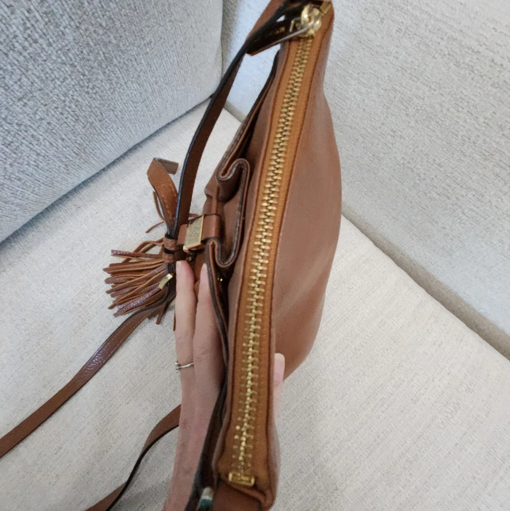 Michael Kors Camden Leather Crossbody Bag Purse